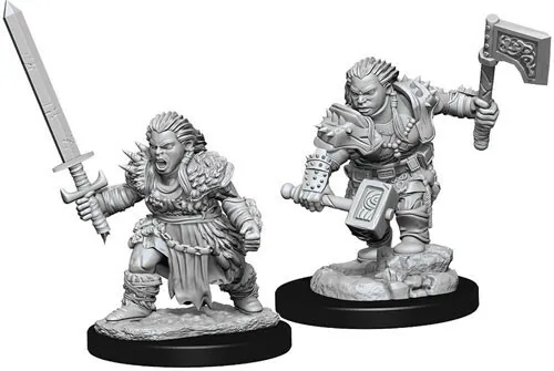 Female Dwarf Barbarian